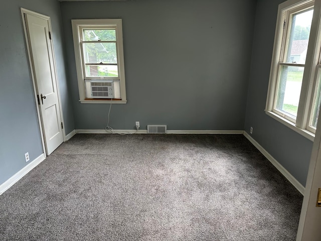 551 Center St, Tracy, MN 56175 - carpeted empty room with plenty of natural light and cooling unit