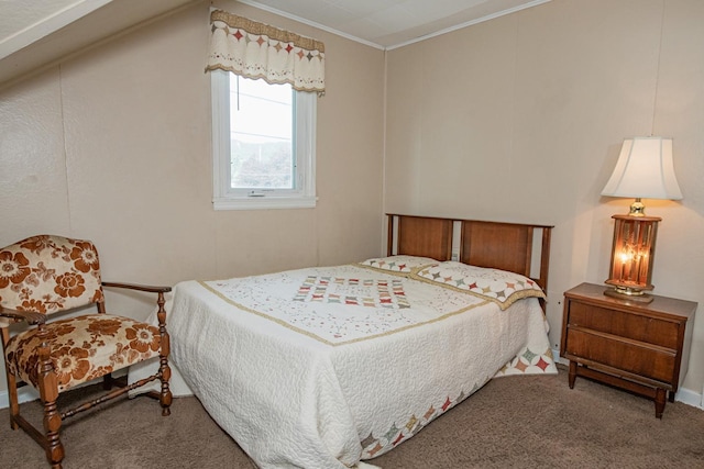 462 Saint Charles St, Winona, MN 55987 - carpeted bedroom with ornamental molding