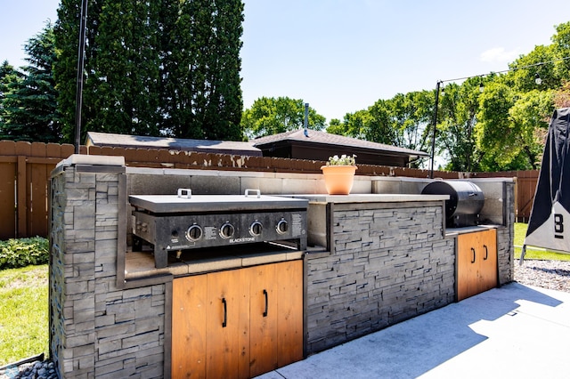 25 Birch Ln S, Fargo, ND 58103 - view of patio featuring a grill