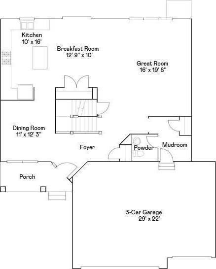 8362 Lander Ave NE, Otsego, MN 55330 - view of property floor plan