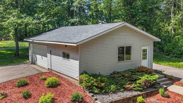 13384 Barnett Rd SW, Sylvan Twp, MN 56473 - view of outbuilding with driveway