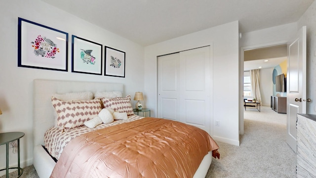 7593 Norway Ln, Lino Lakes, MN 55038 - bedroom featuring carpet floors and a closet