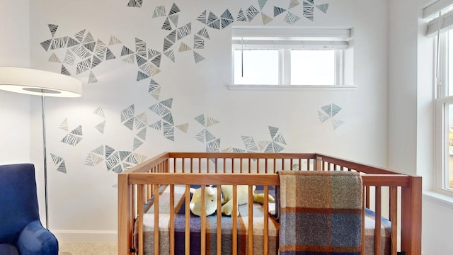 7593 Norway Ln, Lino Lakes, MN 55038 - bedroom featuring a nursery area
