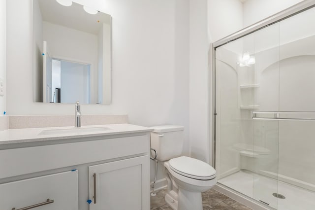 6722 Tamarack Ln, Corcoran, MN 55340 - full bath featuring a shower stall and vanity