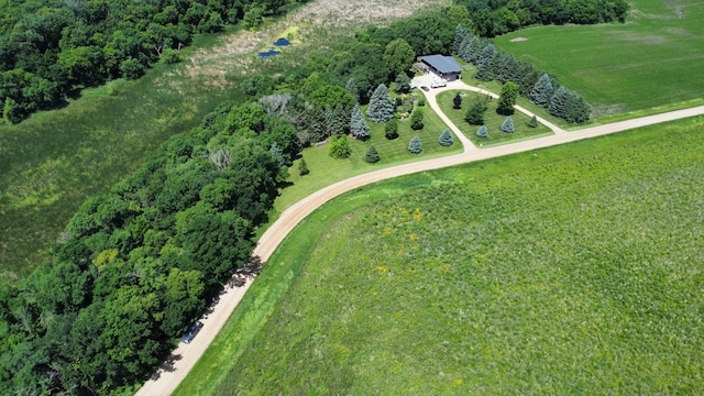 715 250th Ave, Fairmont, MN 56031 - aerial view of property and surrounding area with rural landscape