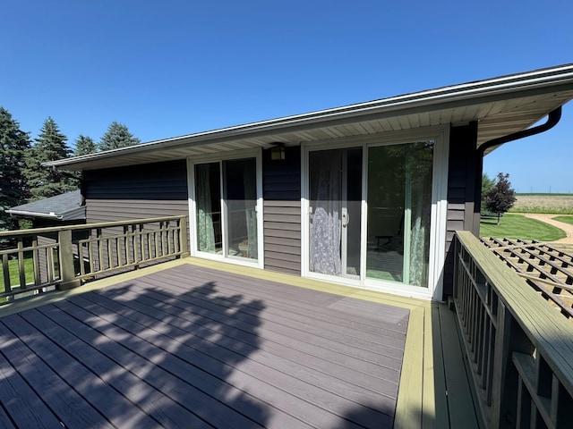 715 250th Ave, Fairmont, MN 56031 - view of wooden terrace