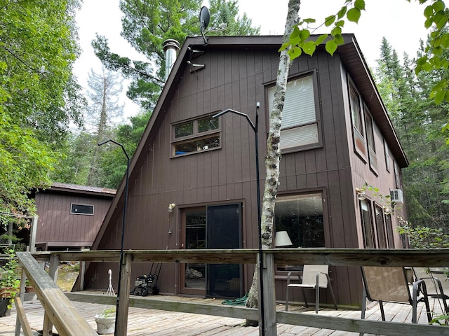 2485 Keyes Is, International Falls, MN 56649 - rear view of property featuring a deck