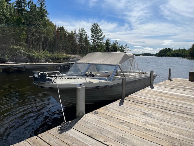 2485 Keyes Is, International Falls, MN 56649 - dock area with a water view