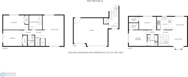 3337 Monroe St S, Fargo, ND 58104 - view of property floor plan