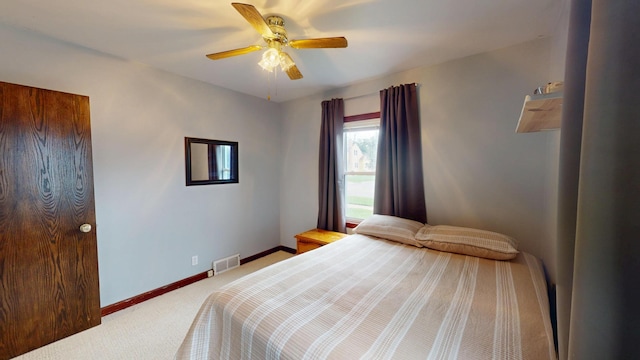 711 5th Ave SW, Austin, MN 55912 - bedroom featuring carpet floors and ceiling fan