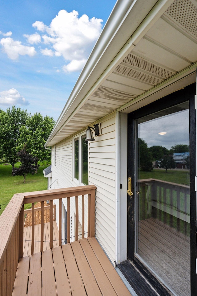 420 Pleasant Crest Cir, Annandale, MN 55302 - view of deck