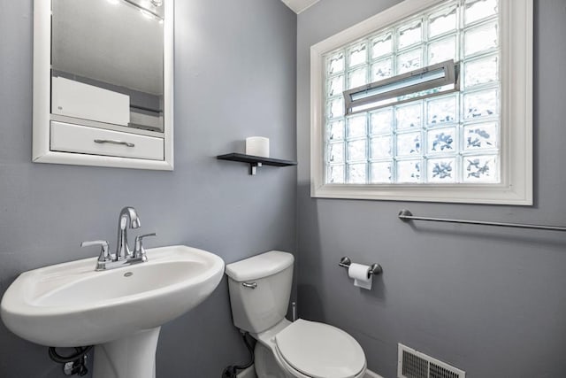 2717 22nd St, Minneapolis, MN 55406 - half bath with toilet and a sink