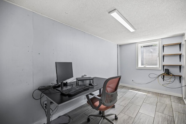 2717 22nd St, Minneapolis, MN 55406 - office space featuring a textured ceiling