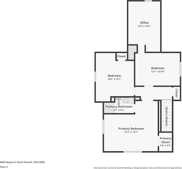 6429 Maple St, North Branch, MN 55056 - view of room layout
