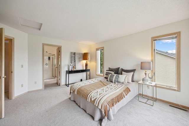 790 Winterberry Dr, Woodbury, MN 55125 - carpeted bedroom with attic access and ensuite bath