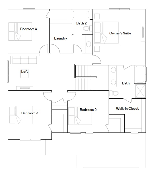 7592 Norway Ln, Lino Lakes, MN 55038 - view of property floor plan