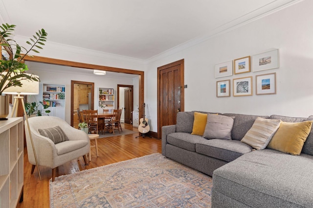 3533 Pleasant Ave Unit 3, Minneapolis, MN 55408 - living area with wood finished floors and ornamental molding