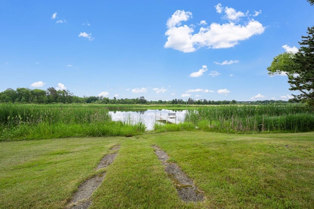 25463 County Road 267, Cohasset, MN 55721 - view of grassy yard featuring a water view