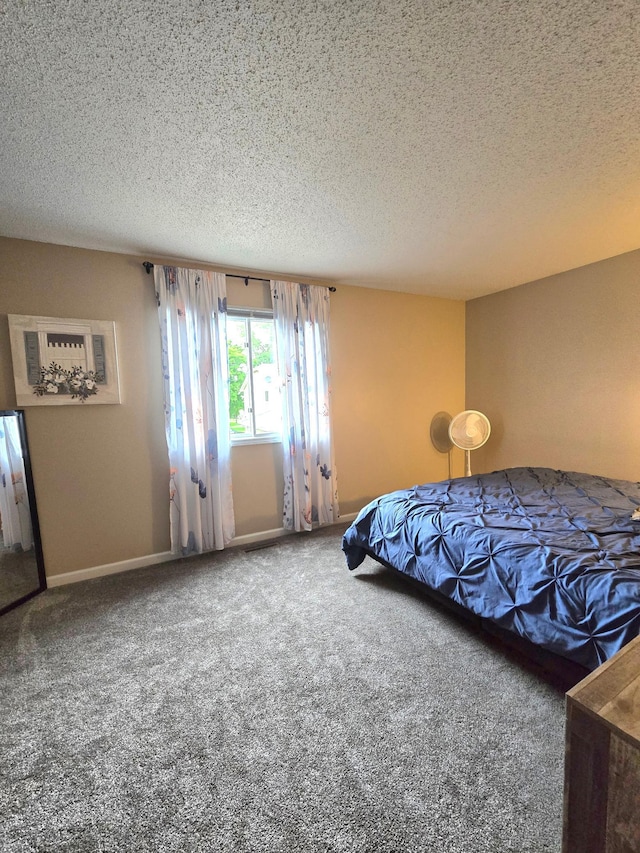 11348 Ibis St NW, Coon Rapids, MN 55433 - bedroom featuring a textured ceiling and carpet flooring