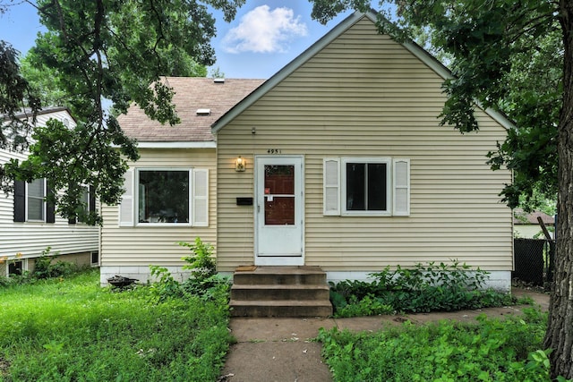 4951 Newton Ave N, Minneapolis, MN 55430 - view of front of house with a shingled roof