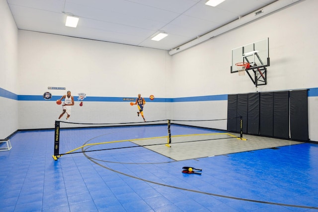 7530 Quail Ridge Trl, Greenfield, MN 55373 - view of basketball court with community basketball court