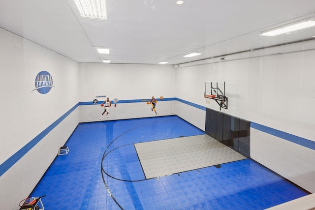 7530 Quail Ridge Trl, Greenfield, MN 55373 - view of basketball court with community basketball court