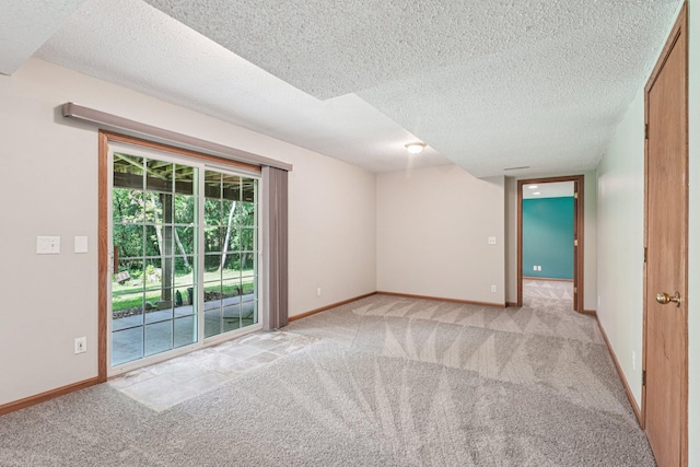 14916 Overlook Dr, Savage, MN 55378 - empty room with light colored carpet and a textured ceiling