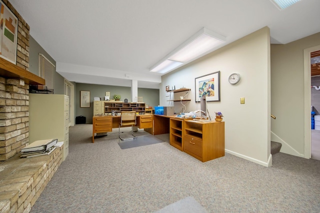 2261 Ash St, Lino Lakes, MN 55110 - office featuring light colored carpet