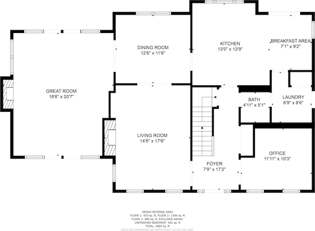 2261 Ash St, Lino Lakes, MN 55110 - view of room layout