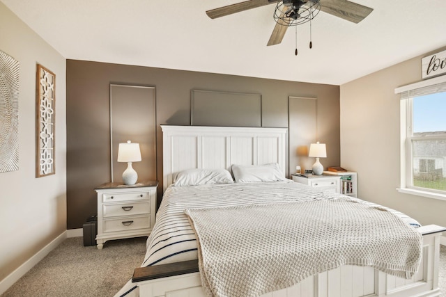 7516 Ochoa Ave NE, Otsego, MN 55330 - bedroom with carpet floors and a ceiling fan