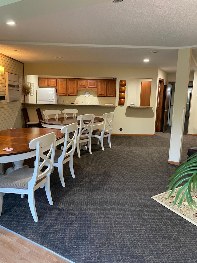 10113 34th St Unit 335, Minnetonka, MN 55305 - dining space with recessed lighting and carpet flooring