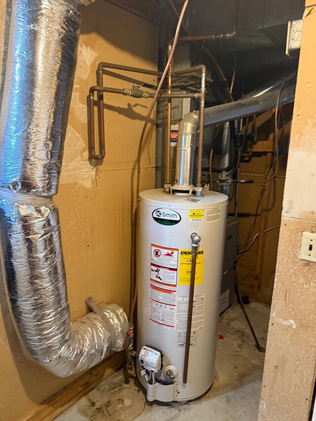 8208 Halifax Ct N, Brooklyn Park, MN 55443 - utilities with gas water heater