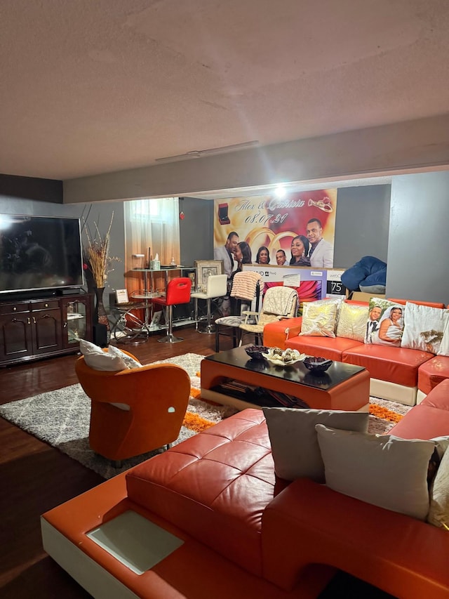 8208 Halifax Ct N, Brooklyn Park, MN 55443 - living room featuring wood finished floors