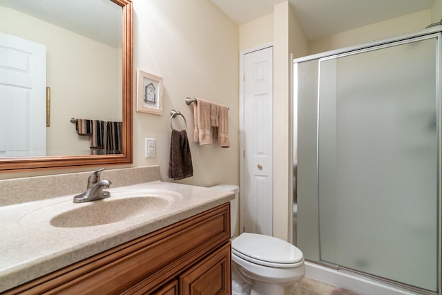 521 Spruce Ln, Crookston, MN 56716 - full bathroom featuring vanity and a shower stall
