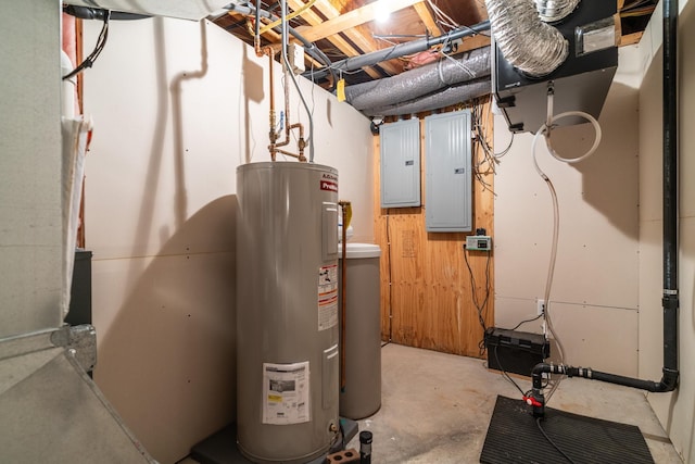 521 Spruce Ln, Crookston, MN 56716 - utilities featuring water heater and electric panel