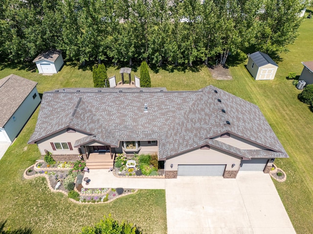 521 Spruce Ln, Crookston, MN 56716 - view from above of property