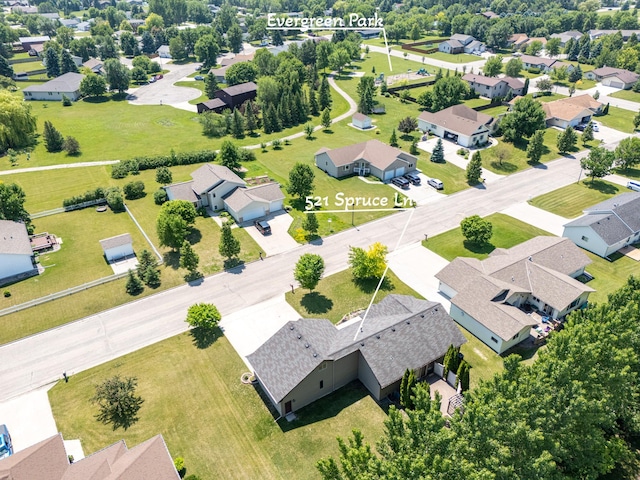 521 Spruce Ln, Crookston, MN 56716 - aerial view of residential area