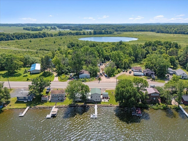 773 US Highway 63, Clayton, WI 54004 - aerial view of a large body of water and a forest