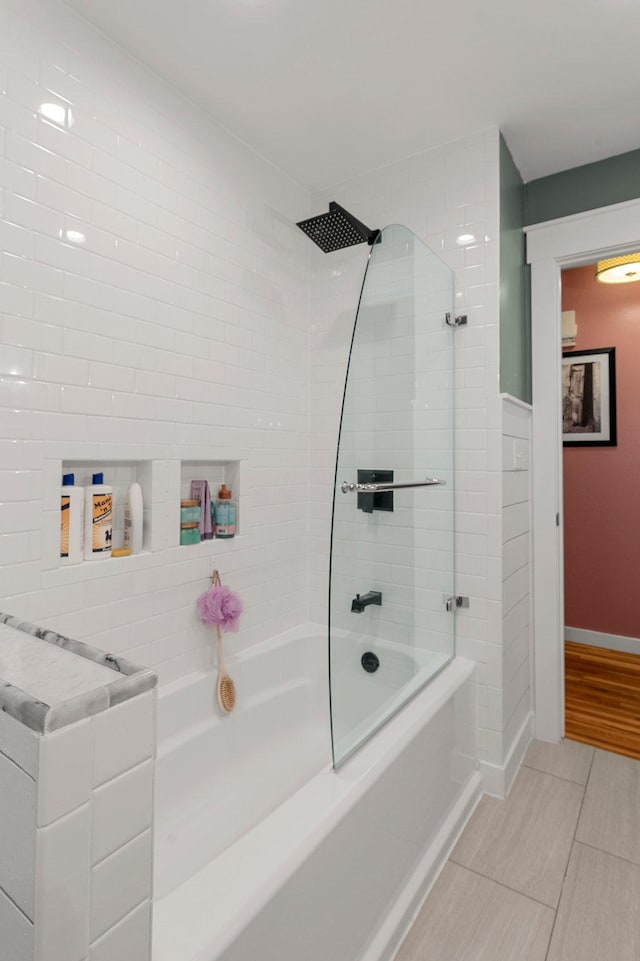 771 Creek Ave, Mendota Heights, MN 55120 - full bathroom with tub / shower combination and tile patterned floors