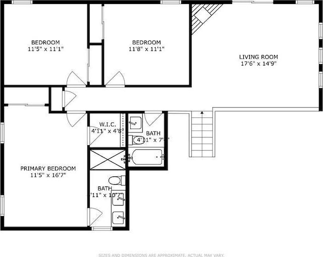 2051 Diamond Ln, Lino Lakes, MN 55038 - view of floor plan / room layout