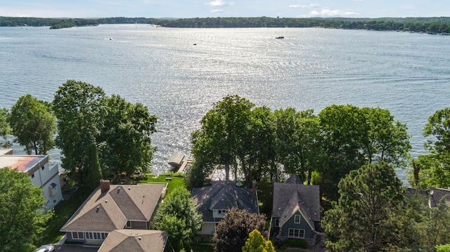 2921 Cambridge Ln, Mound, MN 55364 - drone / aerial view of a nearby body of water