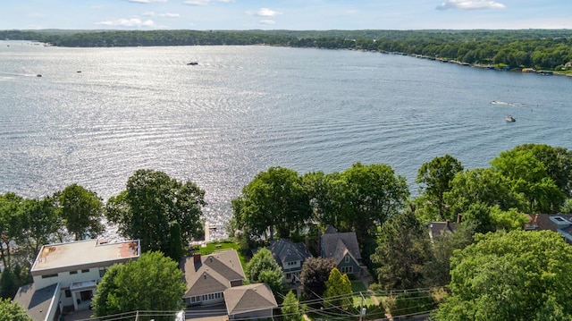 2921 Cambridge Ln, Mound, MN 55364 - aerial view of a large body of water