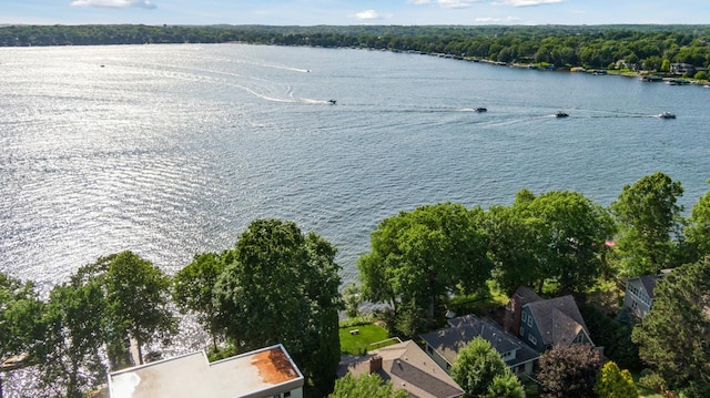 2921 Cambridge Ln, Mound, MN 55364 - bird's eye view of a nearby body of water