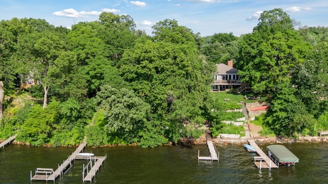 2921 Cambridge Ln, Mound, MN 55364 - aerial view of property and surrounding area with a large body of water