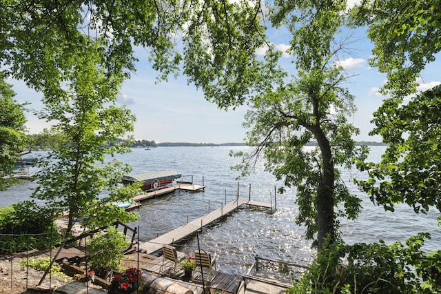 2921 Cambridge Ln, Mound, MN 55364 - dock area with a water view