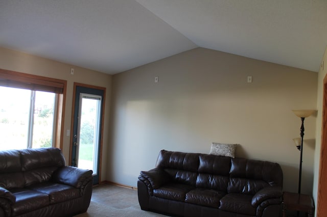 1508 6th Ave S, Sartell, MN 56377 - living area with vaulted ceiling