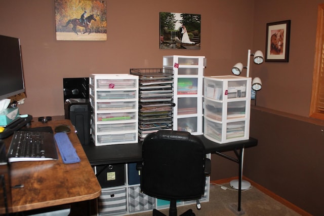 1508 6th Ave S, Sartell, MN 56377 - home office featuring baseboards