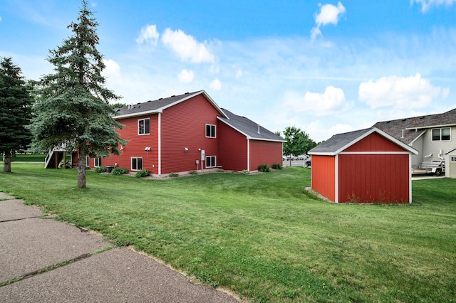 22493 Carina Ct, Farmington, MN 55024 - view of side of property with a yard and an outbuilding