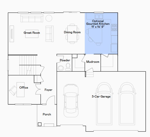 1935 Tamarack Rd, Carver, MN 55315 - view of floor plan / room layout