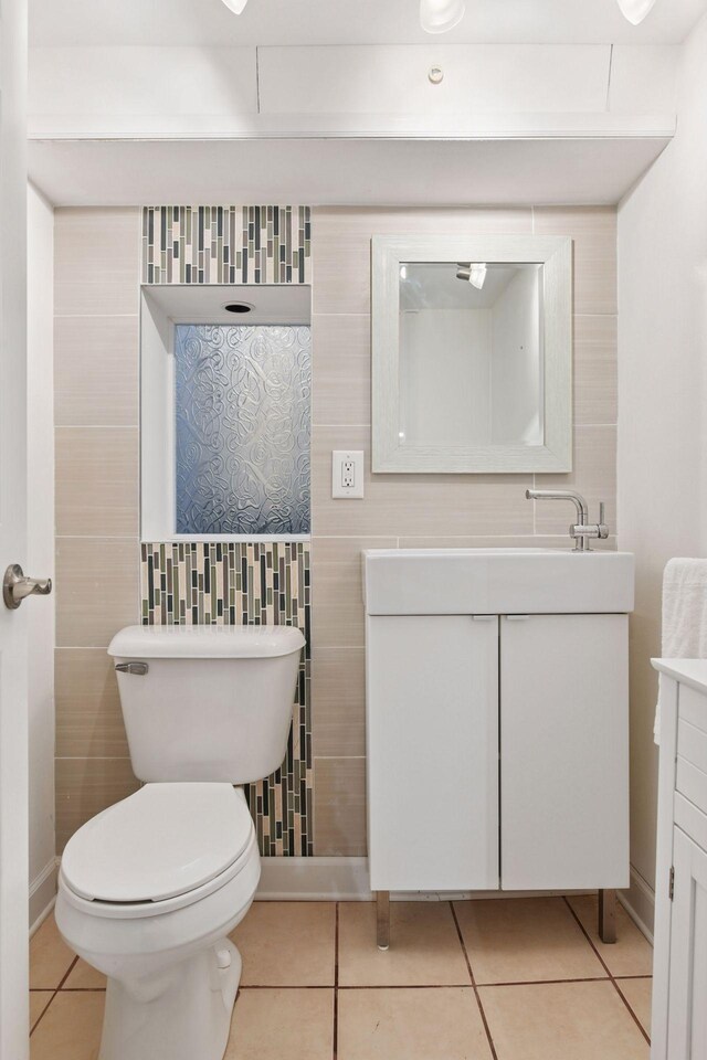 4011 Grimes Ave S, Edina, MN 55416 - bathroom with vanity and tile patterned floors